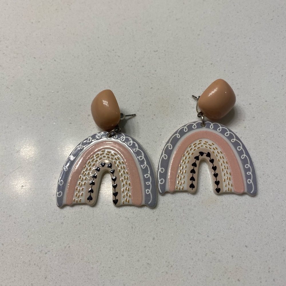 SHEIN Rainbow Earrings